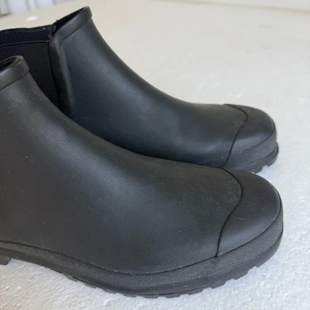 Stutterheim x Novesta Chelsea Rainwalker waterproof Rain Boots Black Size 10